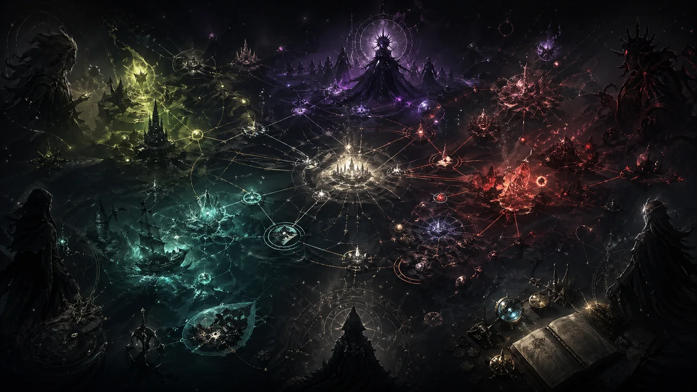 生成式故事宇宙视觉地图